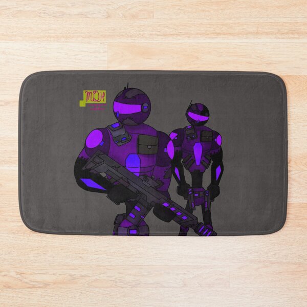 Item preview, Stick Wars Black Sleeve commandos (Purple) designed and sold by MDHairston2.