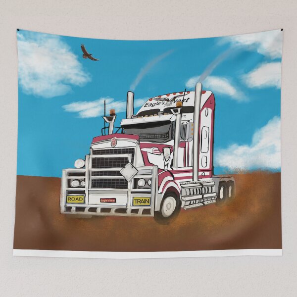 Item preview, Truck, prime mover Eagles Nest designed and sold by JuliaKHarwood.