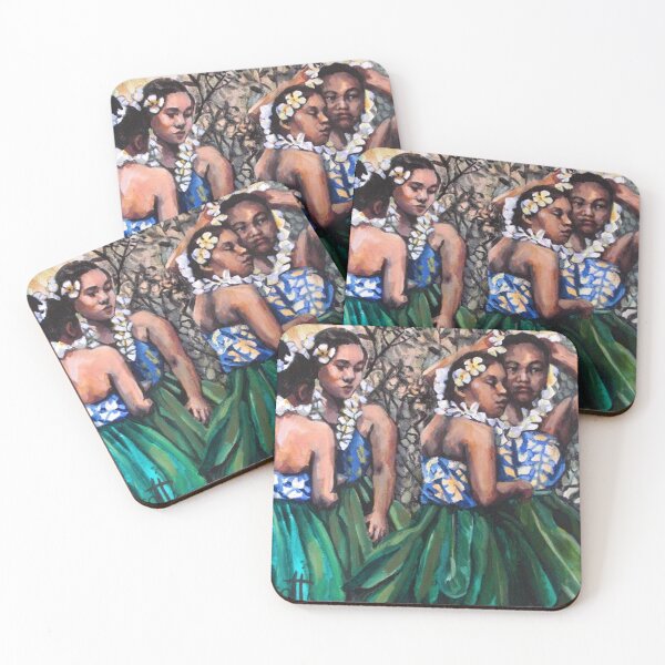 Item preview, Hula Girls Dressing designed and sold by AmandaFineArt.