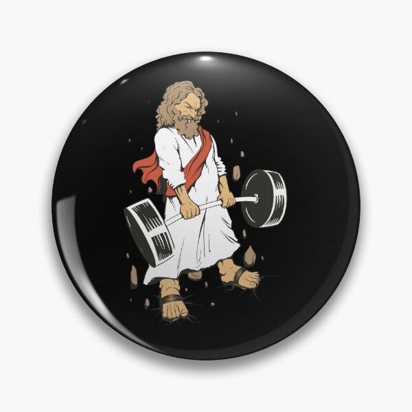 Item preview, Jesus The Deadlifter designed and sold by Desiznn.