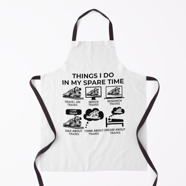Item preview, Things I Do In My Spare Time - Trains designed and sold by Bubble Co Clothing and Accessories.