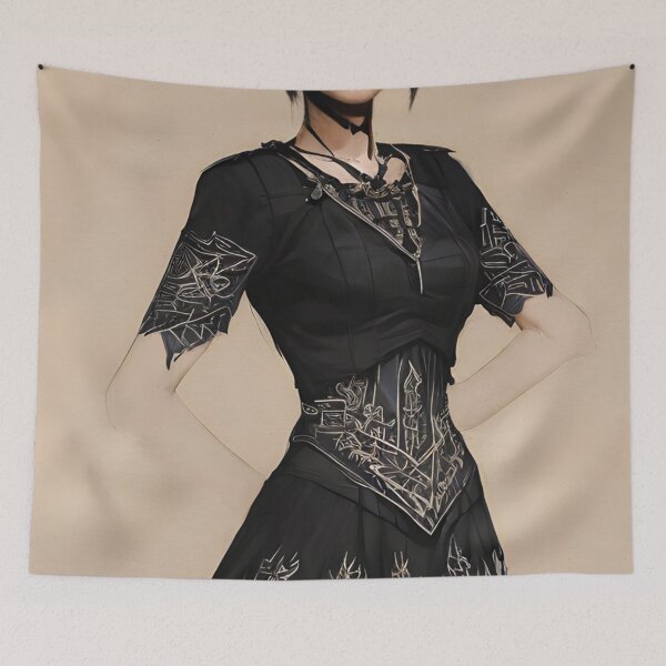 Item preview, dark girl 03 designed and sold by GOLDENLIONPERU.