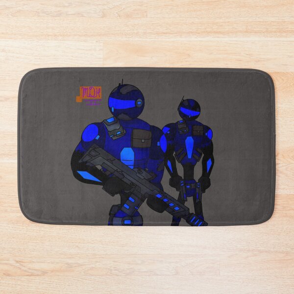 Item preview, Stick Wars Black Sleeve commandos (Blue) designed and sold by MDHairston2.