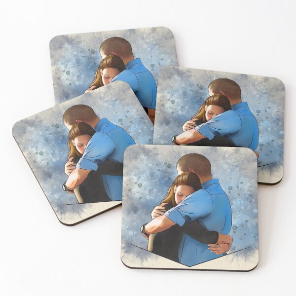 Item preview, Michael and Sara, prison break hug designed and sold by kelsey_fanart.