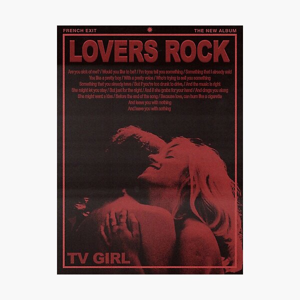 Item preview, TV Girl Lovers Rock designed and sold by vincentengland.