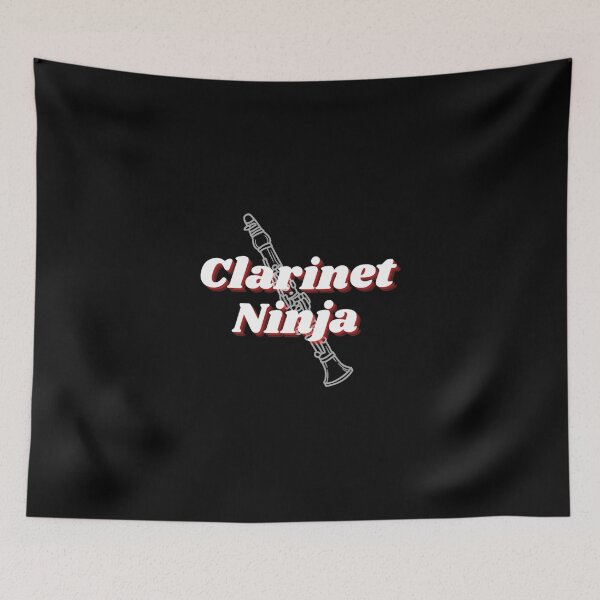 Item preview, Clarinet Ninja Musician Life Musician Joke Auditions Concerts Christmas Gift For Cla designed and sold by saelihuyghem.