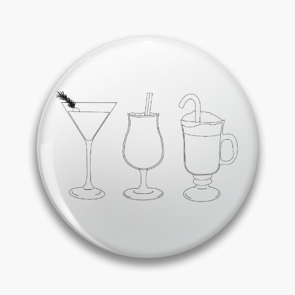 Aperçu de l'œuvre Cocktails de Noël Lait de poule Canneberge Chocolat chaud Latte créée et vendue par knottycotty.