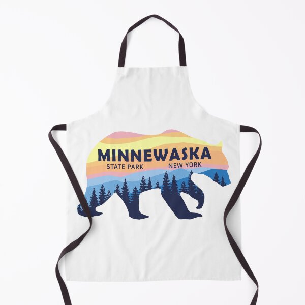 Item preview, Minnewaska State Park Sunset Bear Logo designed and sold by VanyaKar.