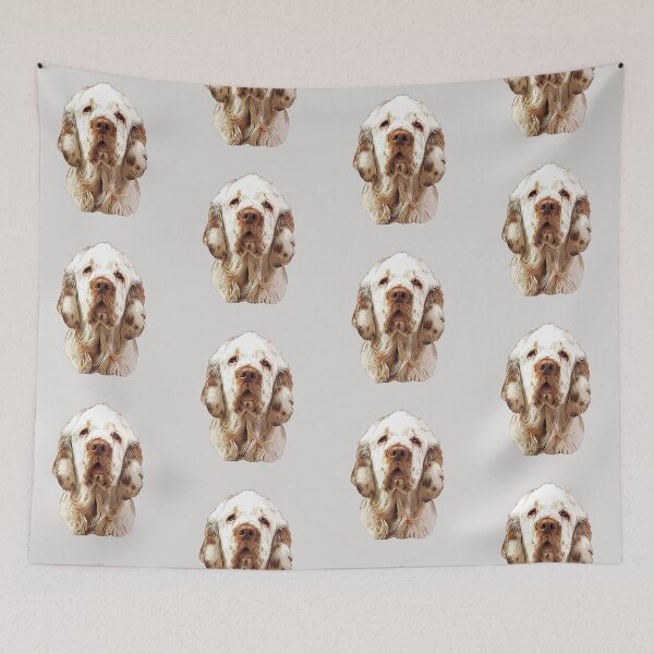 Item preview, Clumber Spaniel Looking Gorgeous! designed and sold by ElegantCat.