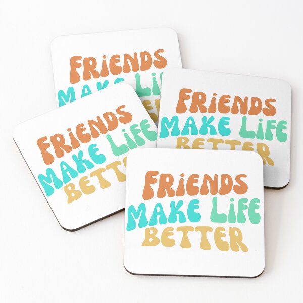 Item preview, Retro Groovy Friends Make Life Better designed and sold by Linette Gerlach.