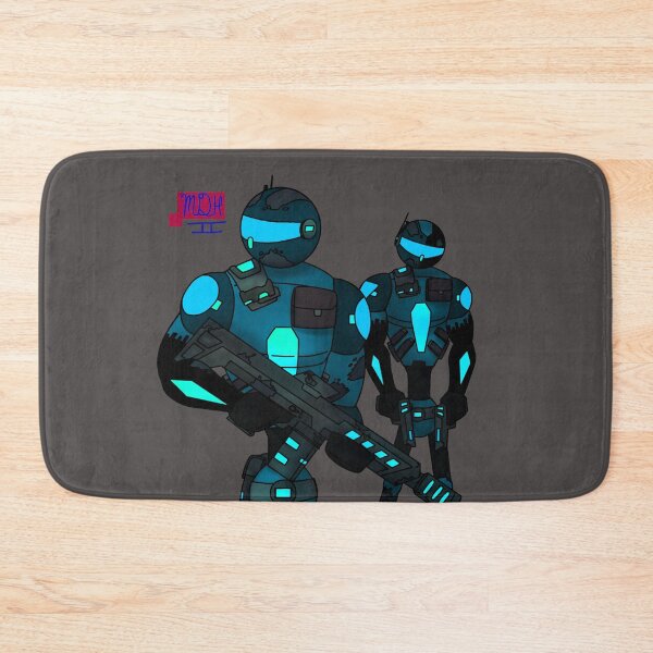 Item preview, Stick Wars Black Sleeve commandos (Light Blue) designed and sold by MDHairston2.