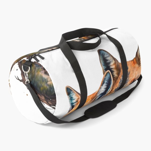 Item preview, Fox and landscape double exposure 04 designed and sold by printiesart.