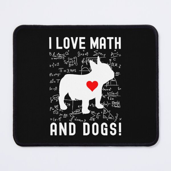 Item preview, I Love Math And Dogs - Math Lover, Dog Lover, Dog and Math Lover, Puppy Lover, Math Nerd designed and sold by jadedscientist.