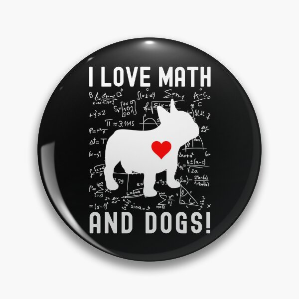 Item preview, I Love Math And Dogs - Math Lover, Dog Lover, Dog and Math Lover, Puppy Lover, Math Nerd designed and sold by jadedscientist.
