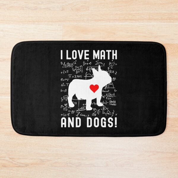 Item preview, I Love Math And Dogs - Math Lover, Dog Lover, Dog and Math Lover, Puppy Lover, Math Nerd designed and sold by jadedscientist.