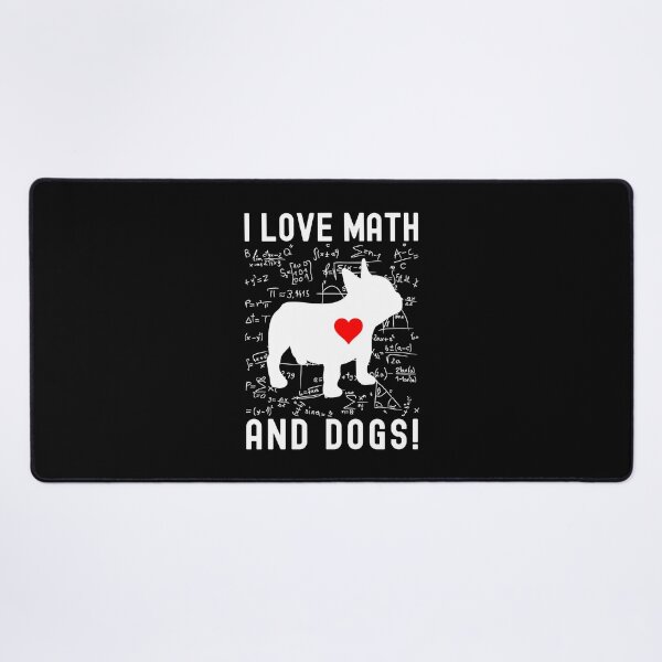 Item preview, I Love Math And Dogs - Math Lover, Dog Lover, Dog and Math Lover, Puppy Lover, Math Nerd designed and sold by jadedscientist.