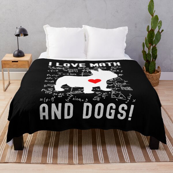 Item preview, I Love Math And Dogs - Math Lover, Dog Lover, Dog and Math Lover, Puppy Lover, Math Nerd designed and sold by jadedscientist.