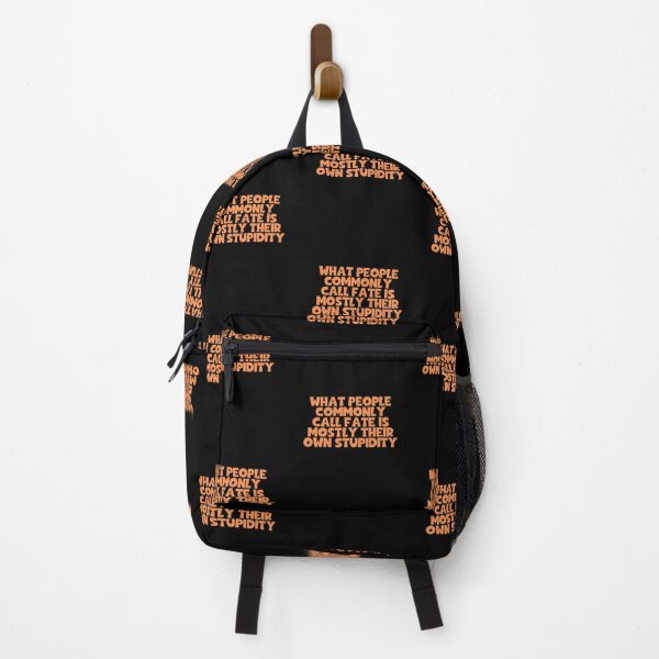 Item preview, What People Commonly Call Fate Is Mostly Their Own Stupidity - Arthur Schopenhauer Quotes designed and sold by JourneyCreative.