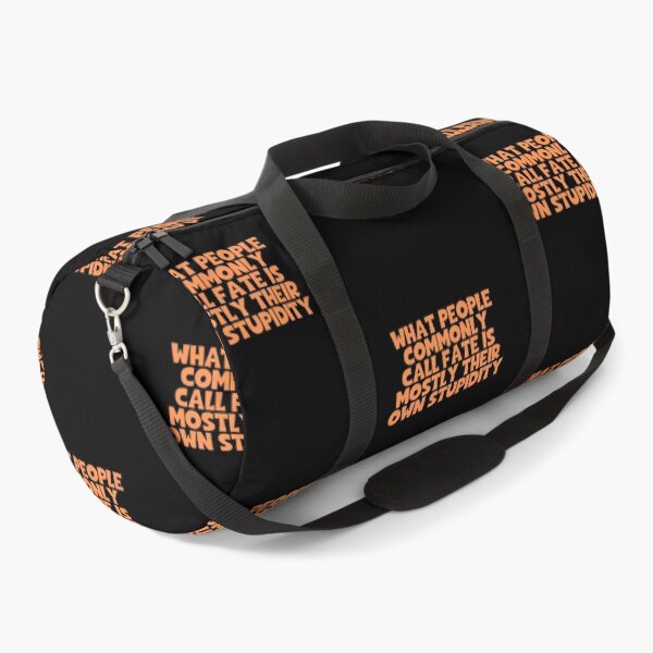 Item preview, What People Commonly Call Fate Is Mostly Their Own Stupidity - Arthur Schopenhauer Quotes designed and sold by JourneyCreative.