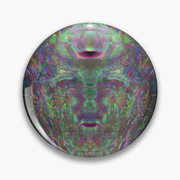 Item preview, Another Alien Cyber Escaped Prosopon Face Mask Multiverse Design Decoration Psytrance designed and sold by tribaltrouble.