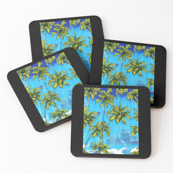Item preview, Neon Tropical Nature Graphic designed and sold by MotionWaves.