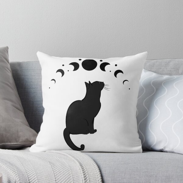 Item preview, Gato de la fase lunar designed and sold by alybugg.