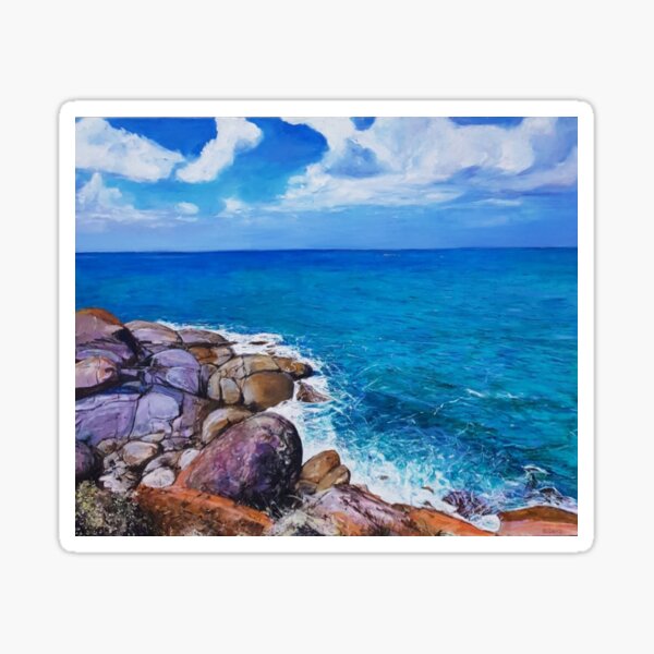 Item preview, View from Granite Island  designed and sold by ChristineDavisArt.