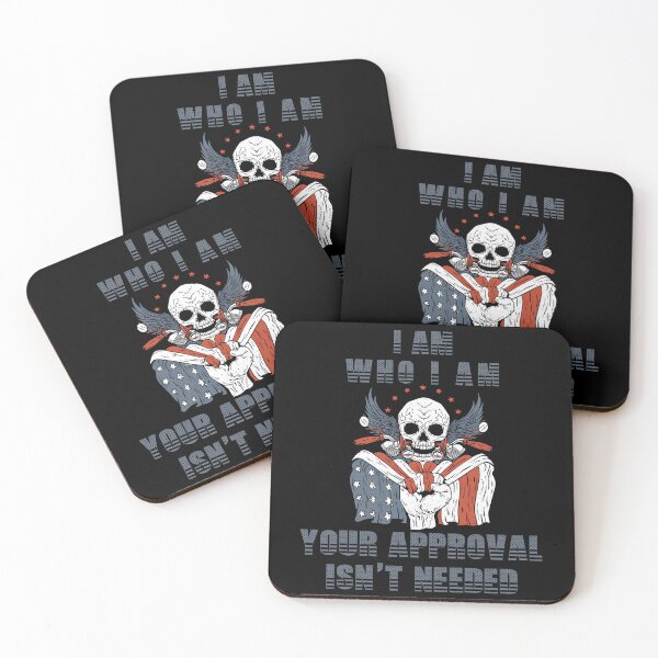 Item preview, I Am Who I Am Your Approval Isnt Needed - American Flag designed and sold by Georgy09.