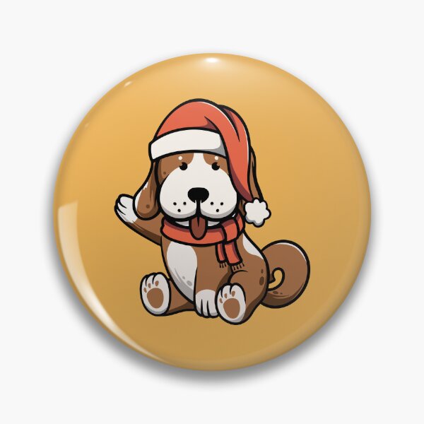 Item preview, Cute Christmas Dog designed and sold by cubbone.