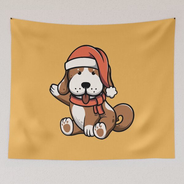 Item preview, Cute Christmas Dog designed and sold by cubbone.