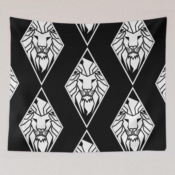 Item preview, LION FRAMED IN A RHOMBUS designed and sold by the Zarock Shop.
