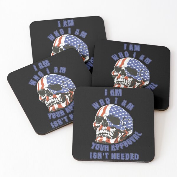 Item preview,  I Am Who I Am Your Approval Isnt Needed - American Flag Red designed and sold by Georgy09.