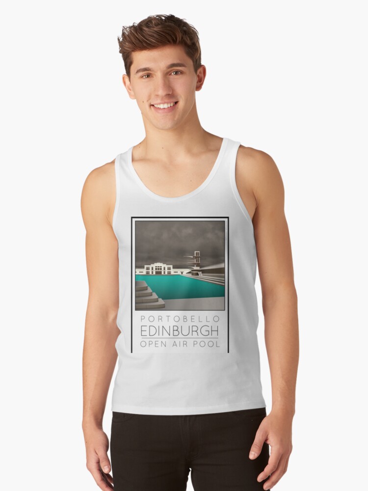 "Lido Poster Edinburgh Portobello" Tank Top by stevenhouse Redbubble