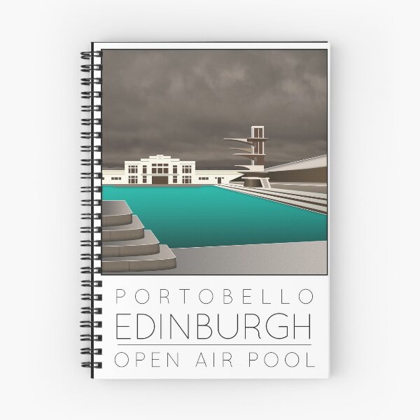 Artikelvorschau, Lido-Plakat Edinburgh Portobello entworfen und verkauft von Steven House.