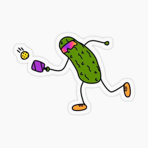 Item preview, pickle playing pickleball designed and sold by ekiso.