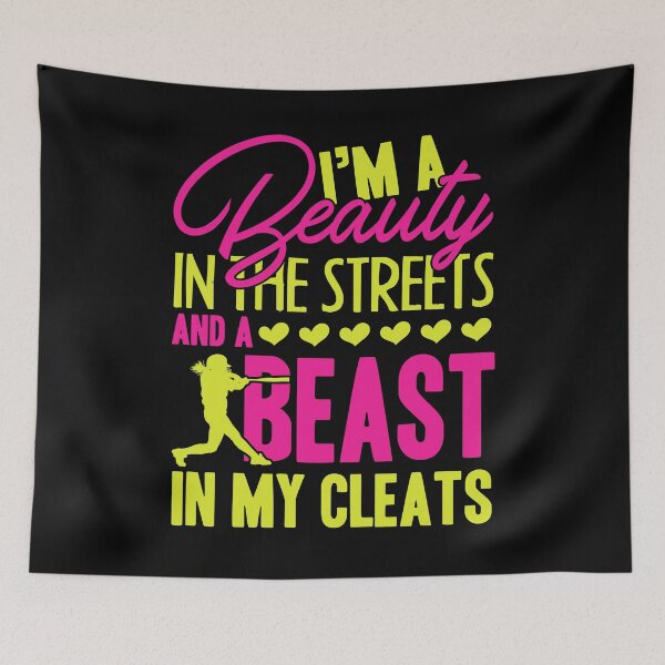 Item preview, Softball - I'm A Softball Beast In My Cleats designed and sold by UnknownArtistt.