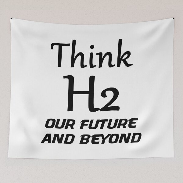Item preview, Think H2 Our Future And Beyond - Hydrogen Our Future - Blue Hydrogen For The Environment designed and sold by Oaks Creations.