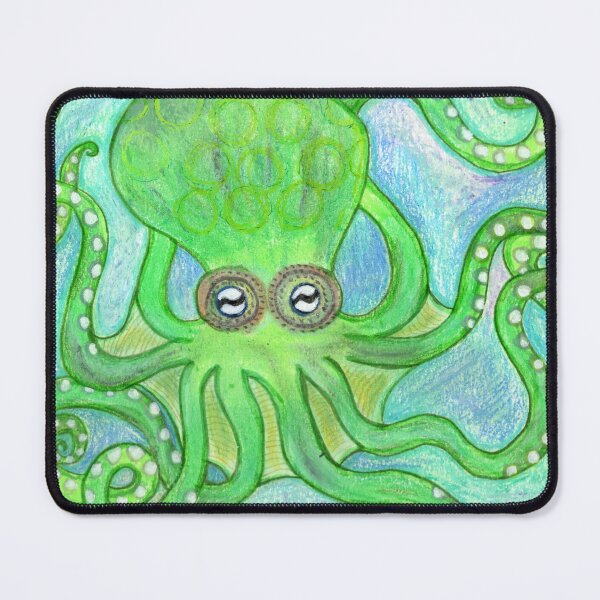 Item preview, Green Octopus designed and sold by Monika Spykerman.