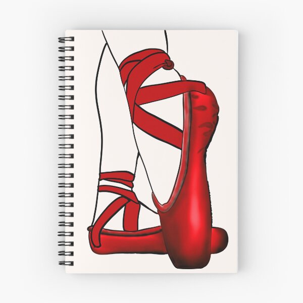 Item preview, Ballet Pointe Shoes (red) designed and sold by Julia2Julia.
