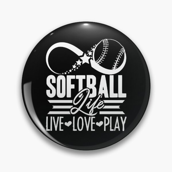 Item preview, Softball - Softball Life Live Love Play designed and sold by UnknownArtistt.