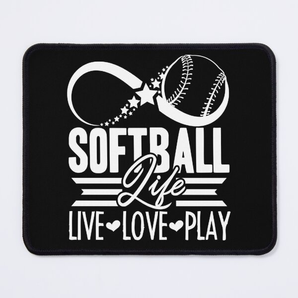Item preview, Softball - Softball Life Live Love Play designed and sold by UnknownArtistt.