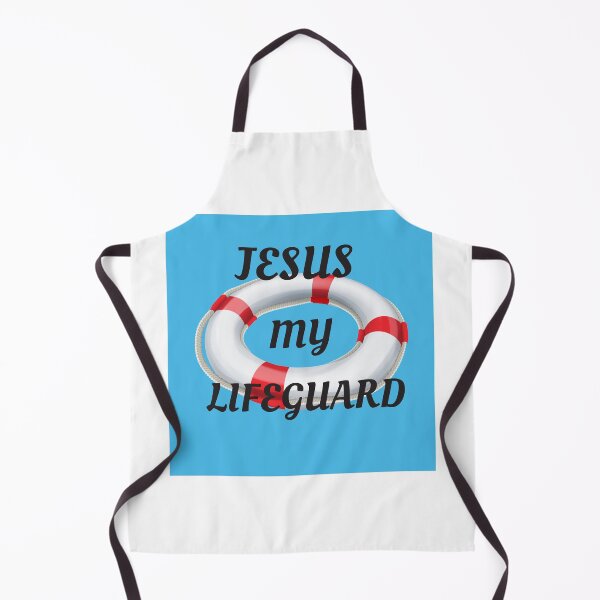 Item preview, Jesus my lifeguard designed and sold by ArtsOfWonder.