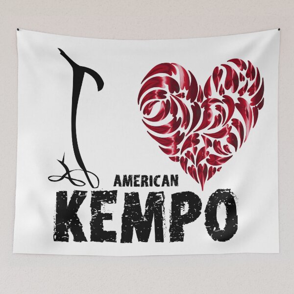 Item preview, American Kenpo T shirt Design I Love American Kenpo designed and sold by MartialArtsNerd.