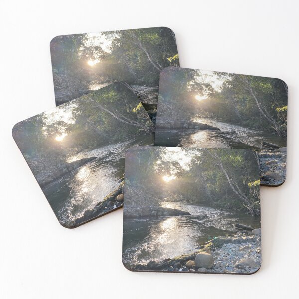 Item preview, Just around the river bend in afternoon light. designed and sold by Kathy Popplewell.