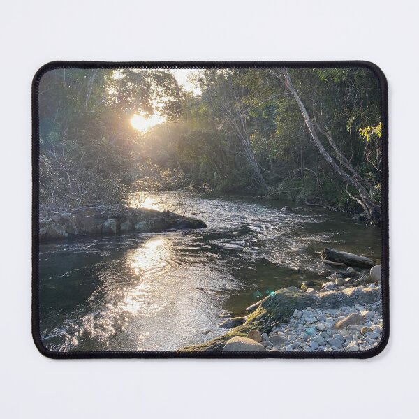 Item preview, Just around the river bend in afternoon light. designed and sold by Kathy Popplewell.