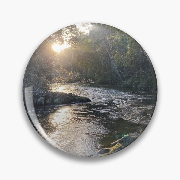 Item preview, Just around the river bend in afternoon light. designed and sold by Kathy Popplewell.