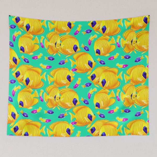 Item preview, Golden Butterfly Fish designed and sold by Marta Tesoro.