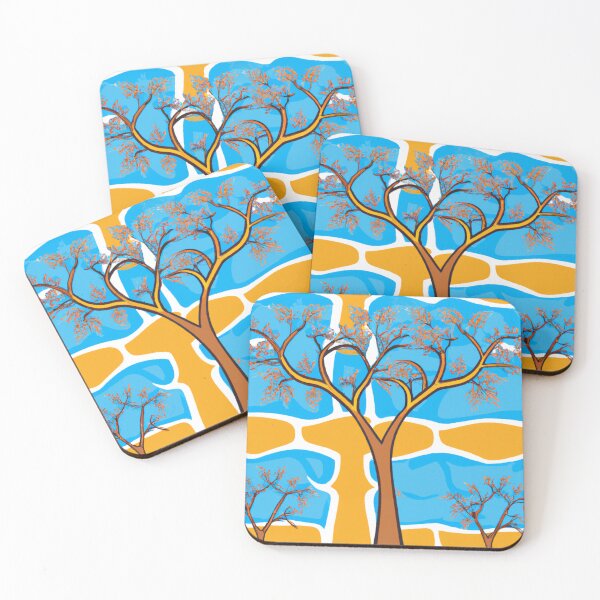 Item preview, Batik Design of Trees and Abstract Shapes designed and sold by theredsharp.
