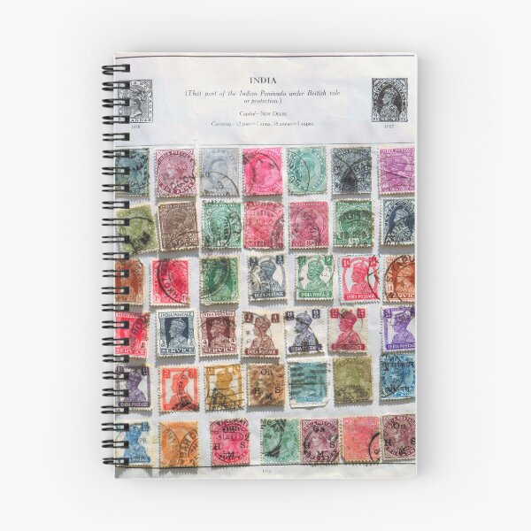 Item preview, Very Old Stamps From India designed and sold by wiggyofipswich.