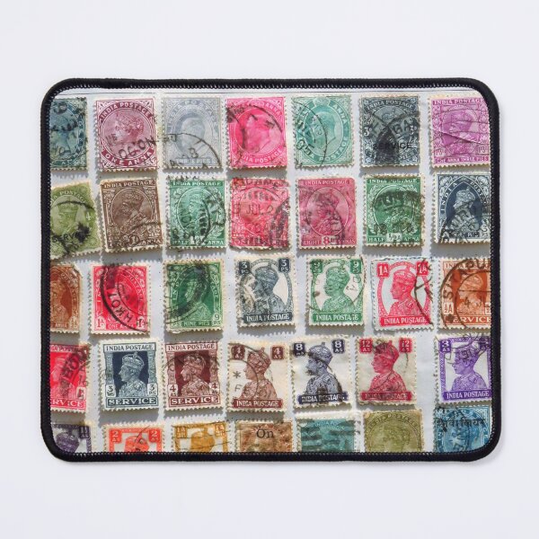 Item preview, Very Old Stamps From India designed and sold by wiggyofipswich.